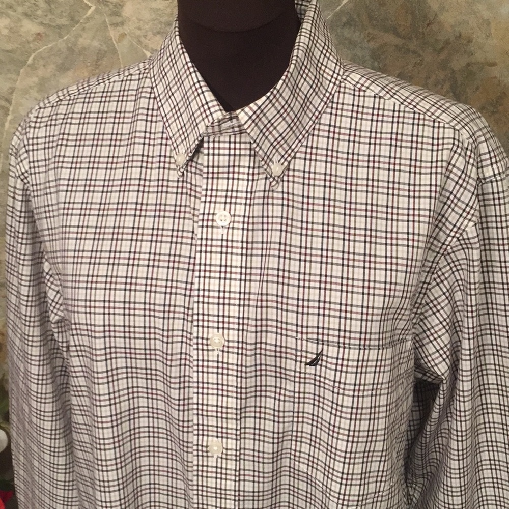 Nautica button up Long sleeved shirt